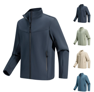 Veste Softshell Personnalisée avec Logo pour Événements d'Entreprise - Vêtement de Travail Extérieur Coupe-Vent à Col Montant pour Hommes/Femmes, Nouvelle Arrivée - Product Image 6