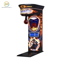 Machine de boxe d'arcade, machine de jeu Dragon Punch à monnayeur