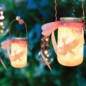 Nouvelles idées de produits : DIY artisanal, lumière de fée licorne pour pot Mason, LED blanc chaud, jouets pour enfants, lumières de pot célestes pour filles - Product Image 4