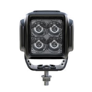 E-mark 4x4 Led Off Road Lights Cube Blanco <span class=keywords><strong>Amarillo</strong></span> Luces de zanja Accesorios para Jeep Wrangler Ram Ford Lámparas de conducción auxiliares - Product Image 1