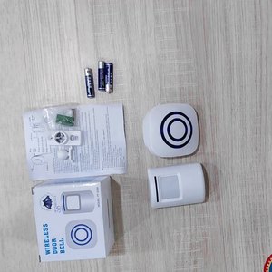 0256 sans fil infrarouge corps humain capteur sonnette Greeter Intelligent Home Shop Dingtong Split Kit d'alarmes électroniques - Product Image 6