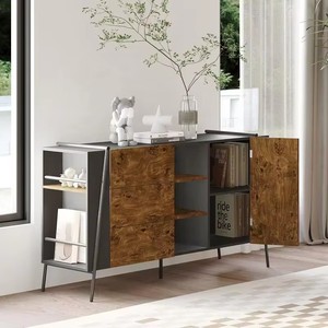 Aparador para Sala de Estar, Gabinetes con Cajones Tallados, Arca Decorativa, Baúl de Madera, Aparadores, Vitrinas - Product Image 2