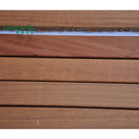 Plancher en bois de jardin Cumaru, bois massif pour terrasse extérieure pour piscine