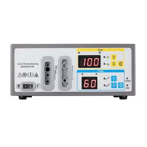 LTSG12 Machine de cautérisation Esu 100W quatre modes Hf chirurgie numérique Portable électrochirurgicale unité de générateur pour la chirurgie de coupe