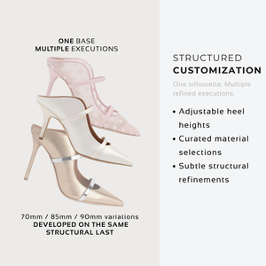 BUSY GIRL Scarpe da Sposa per la Sposa, Tacchi Metallici Slingback, Eleganti Tacchi Alti Dorati, Fornitore di Scarpe Personalizzate per Signore - Product Image 4