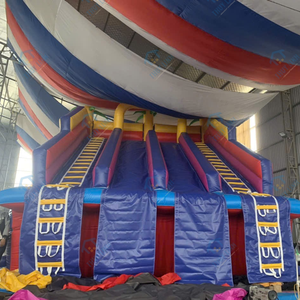 Tobogán Acuático Inflable con Casa de Brinco de 6m x 8m de Vietnam, Material de PVC para Aplicaciones de Juego, Fácil de Instalar, Ideal para Parques de Diversiones - Product Image 5