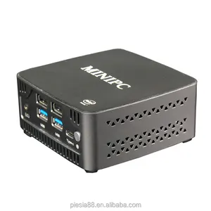 Mini-PC Gaming Desktop MINI PC-Kern i7 2 * LAN,HDMI,MiniDP,Typ C,4 * USB-Unterstützung Win-Dows/Linux