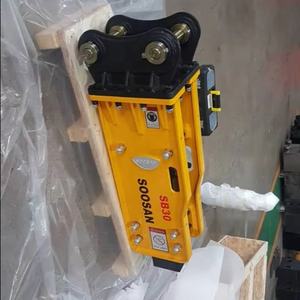 Martillo hidráulico de tipo superior SOOSAN SB30 con características estándar incluidas y un mes de garantía - Product Image 1