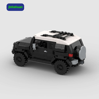 Jouets de construction pour enfants, cadeau, blocs en plastique, construction de modèles de voitures miniatures, mini briques ABS, voitures pour garçons, ensembles de blocs de construction