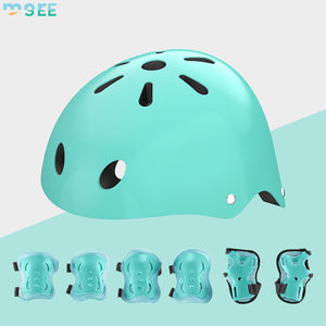Ensemble de protection SeeMore pour le patinage, le cyclisme, le vélo, les rollers, les trottinettes, les casques de vélo pour enfants, les genouillères, les protections de casque - Product Image 2