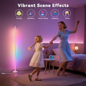 Daybetter Modern RGBIC Smart <b>LED</b> <b>Corner</b> <b>Light</b> APP Control Multi-function Change Color Ambient <b>Light</b> for Indoor Use - Product Image 5