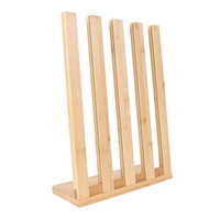 Organisateur de dosettes de café en bambou Dosettes de café Distributeur de stockage Porte-capsules de café pour comptoir