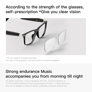 Gafas Inteligentes M01 al por Mayor para Hombre y Mujer, Llamadas Bluetooth, Música, Control Táctil IP67 - Product Image 5