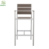 Mobilier moderne pour restaurant commercial et extérieur Ensemble table et chaises haute pour bar 4 places en vente