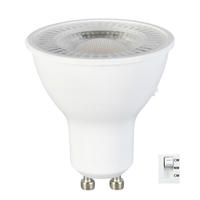 Ampoule LED modifiable en température de couleur 3 étapes CCT avec interrupteur 5W 7W LED GU10/MR16 projecteur