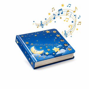 Livre sonore interactif pour enfants avec des sons réels d'animaux, reliure parfaite, couverture rigide en carton - Product Image 1