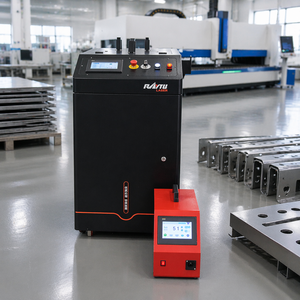 Soudeuse laser à fibre portative économique 1500/3000W, machine de soudage multifonction légère, facile à utiliser, homologuée CE - Product Image 1