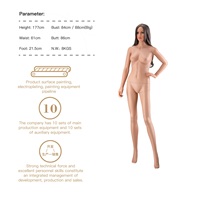 Mannequin invisible recyclable pour vêtements, mannequin féminin de corps entier, mannequin féminin de taille réelle