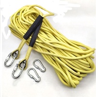 Cordon de sécurité ignifuge et ignifuge de corde de fibre d'aramide de la Chine pour la lutte contre l'incendie et le camping tressé et ignifuge