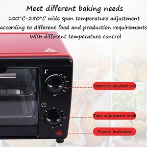 High Quality Stainless Steel Mini <b>Toaster</b> Oven 13L Capacity Electric Kitchen Appliance for Toast Bake Warm Includes Bakeware - Product Image 5