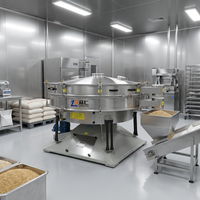 Tamiseur professionnel pour céréales, verre, sable, farine et poudre – Machine de tamisage en acier inoxydable à tamis oscillant