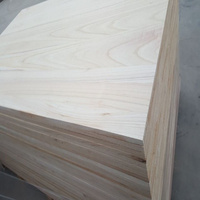 Tablero de Madera de Paulownia Encolada, Tablero de Madera Maciza de Paulownia, Tableros de Madera Maciza Modernos