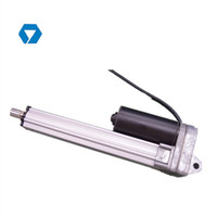 Mesin Listrik Harga Rendah 2500N 1000N DC Motor Mini Linear Aktuator 12V untuk Pelacak Tenaga Surya Tugas Berat