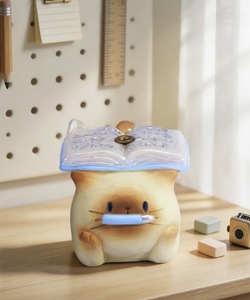 Caja Sorpresa de Resina con Figura de Gato Adorable, Porta Incienso, Decoración para el Hogar, Edición Especial - Product Image 6