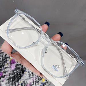 Gafas de Sol Rectangulares para Mujer M6-50108, Montura TR90, Anti Luz Azul UV400, Montura Completa, Lentes de Acetato, Estilo Coreano Irregular - Product Image 3