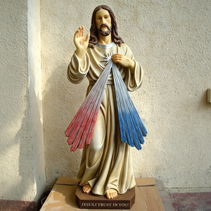 Estatua de San Judas Tadeo de Resina Extra Grande de 77.5 Pulgadas, Figura Religiosa de Apóstol Pintada a Mano, Decoración para Altar de Iglesia u Hogar - Product Image 5