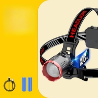 Wason Hot Sale 10W Weißer Laser Langstrecken-wiederauf ladbarer Zoom-LED-Scheinwerfer Leistungs stärkster Gesten erkennungs scheinwerfer