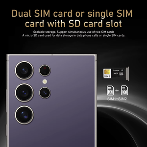 Teléfonos S24 Ultra, Smartphones para Samsung S24 Ultra, 8+256GB, 5G, Doble SIM, Teléfono Celular, Teléfono Móvil Original, Smartphone - Product Image 4