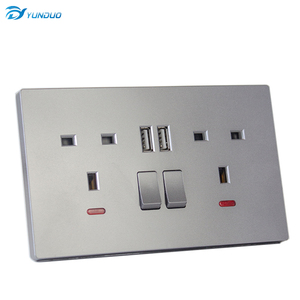 Yunduo Chất lượng cao TV dữ liệu và Nam ổ cắm tường ổ cắm anh tiêu chuẩn máy tính sang trọng 16A 250V hiện đại phổ vệ tinh - Product Image 2