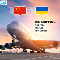Transitaire Aérien Professionnel DDP Expédition Porte-à-Porte de Chine vers l'Ukraine Agent Logistique Aérien+Express Transport Aérien
