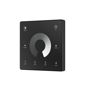 Skydance TW1-4 rf2.4g 4 khu vực 2 cảnh 1-5 màu sắc Pin <span class=keywords><strong>Powered</strong></span> miễn phí cài đặt cảm ứng Glass Bảng điều chỉnh màu mờ <span class=keywords><strong>LED</strong></span> bảng điều chỉnh - Product Image 3