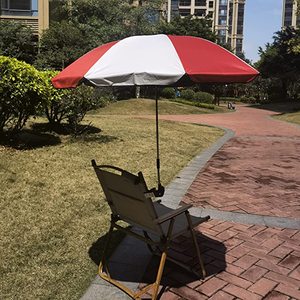Silla Paraguas 46 pulgadas UPF 50 + Clip en Sombrilla para <span class=keywords><strong>Patio</strong></span> Sombrillas de playa - Product Image 2