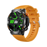 Reloj Inteligente HT17 Deportivo con Pantalla IPS HD de 1.46 Pulgadas, Resistente al Agua IP67 para Exteriores, Rastreador de Actividad Física Android para Llamadas, Batería de 450 mAh, Magnético