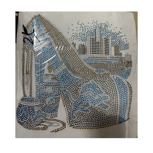 Transferencia de Diamantes de Imitación para Tacones Altos, Diseño Personalizado para Zapatos de <span class=keywords><strong>Diva</strong></span>, Transferencia Térmica de Diamantes de Imitación - Product Image 1