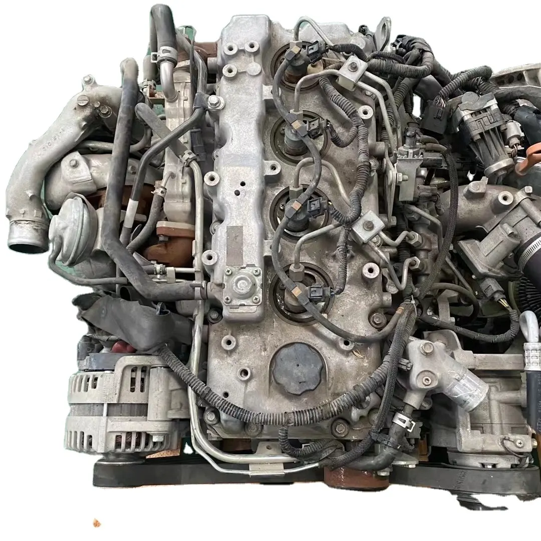 Used genuine 4JJ1 turbocharged engine 3.0L DMAX 4 cylinders diesel engine motor