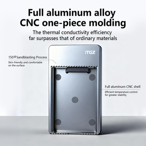 Itgz 1TB Mini Máy chủ <span class=keywords><strong>NAS</strong></span> | giao diện USB | <span class=keywords><strong>SSD</strong></span> sẵn sàng | vỏ nhôm | mở rộng và truy cập từ xa di động | trong kho - Product Image 3