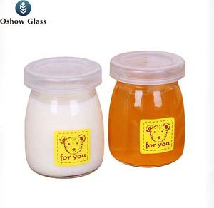 Scooscope — gobelet avec couvercle, étiquette privée, <span class=keywords><strong>100ml</strong></span> 200ml, pour du lait clair, pouding, gelée, yaourt, Mousse, tasse en verre - Product Image 5