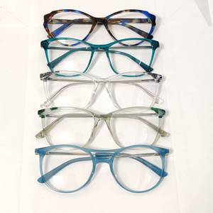 Marcos ópticos de acetato Marcos de anteojos de alta calidad surtidos Listo <span class=keywords><strong>para</strong></span> enviar Marcos ópticos de colores mezclados en stock Estilo aleatorio - Product Image 2
