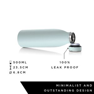 Bouteille d'eau isotherme de sport en acier inoxydable 304 à double paroi, 500 ml, personnalisable avec logo, pour boissons chaudes et froides, modèle 2026 - Product Image 6