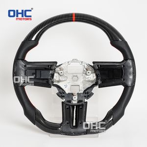 Volante de Fibra de Carbono con Hidroinmersión para <span class=keywords><strong>Ford</strong></span> <span class=keywords><strong>Mustang</strong></span> Volante 2010-2014 V6/<span class=keywords><strong>GT</strong></span>/<span class=keywords><strong>Shelby</strong></span> GT500 en Almacén de EE. UU. - Product Image 2