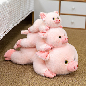 Otao <span class=keywords><strong>Oai</strong></span> Cartoon Palm for Pig Plush Toy Doll Polyester PP Cotton Companion Animal Gift Wholesale - Product Image 1