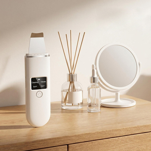 Factory Ultrasonic Skin <b>Scrubber</b> With Ion Import Export For Blackhead Removal And Pore Cleaning Home Use Facial Beauty Device - Product Image 4