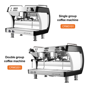 Cafetera Industrial Profesional G3201 Retro Parts Cappuccino 2 en 1 de Acero Inoxidable para Cafetería - Product Image 4