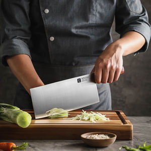 Neues Design Schneidemesser 9 ZOLL Maßgefertigtes <span class=keywords><strong>3</strong></span>-Schicht-Verbundstahl Küchenmesser Handgefertigt mit Rotholzgriff Geschenke - Product Image 5