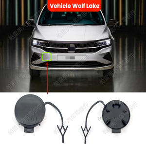 Couverture de remorque Vehicle Wolf Lake Front 6N5807241 pour Volkswagen Polo Sedan 2020 2021, capuchon de crochet de remorquage en ABS - Product Image 1