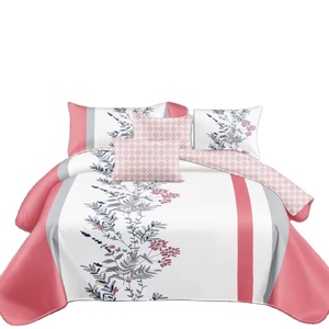 Set di Lenzuola Berserk Smart Moderno Pieghevole, Ipoallergenico, Resistente alle Rughe e allo Sbiadimento, con Motivo Floreale, 205TC - Product Image 1